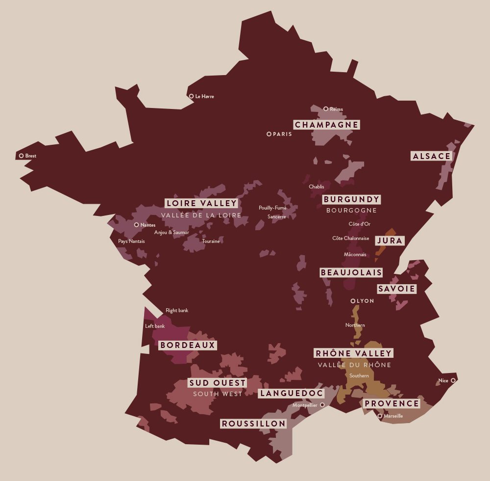 Map of France